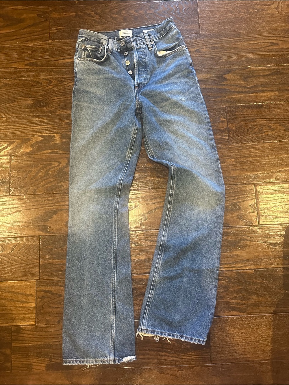Citizens Of Humanity Vintage Light Blue Straight Jeans